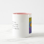 Mug de prière de sérénité avec Beta Fish (Centre)