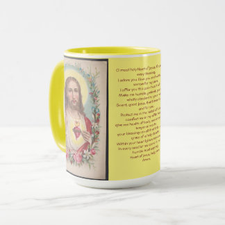 Mug de prière du Sacré-Coeur
