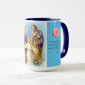 Mug de prière Jésus, Marie et Joseph (Devant droit)
