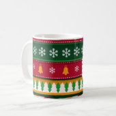 Mug de prix du concours de Pull de Noël laid (Devant gauche)
