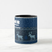 Mug de prix du concours de pull de Noël laid (Centre)