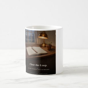 Mug de productivité pour planificateur "Fermer la 