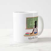 Mug de professeur avec tableau noir "Rentrée scola (Devant droit)