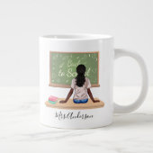 Mug de professeur avec tableau noir "Rentrée scola (Droite)