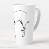 Mug de profil complet Gras Terrier Mix (Angle droit)