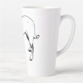 Mug de profil complet Gras Terrier Mix (Droite)