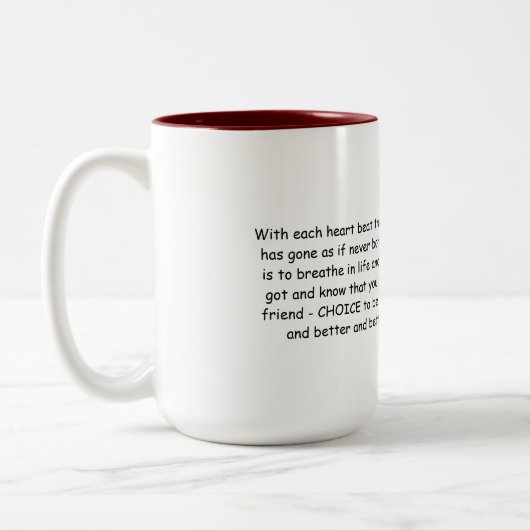 Mug de puissance positive (Gauche)