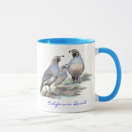 Mug de Quail en Californie (Droite)
