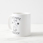 Mug De Quartz I Love Géologie (Devant gauche)