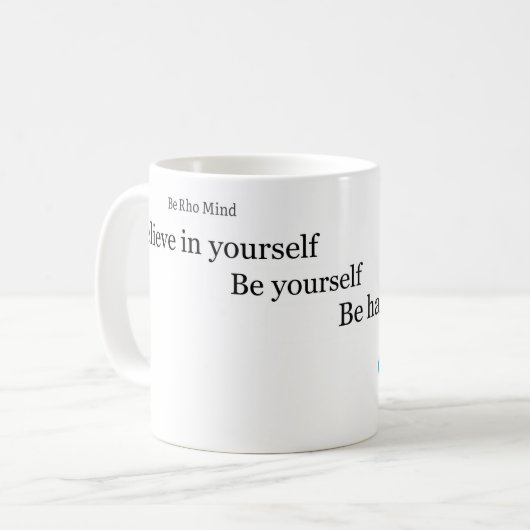 Mug de rappel positif (Devant gauche)