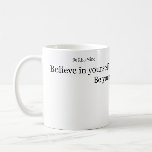 Mug de rappel positif (Gauche)