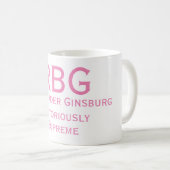 Mug de RBG notoire (Devant droit)
