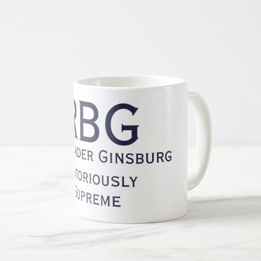 Mug de RBG notoire (Devant droit)