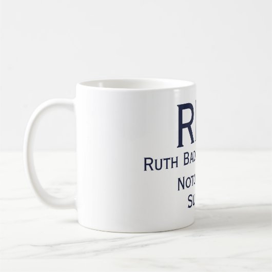 Mug de RBG notoire (Gauche)