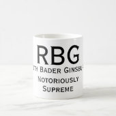 Mug de RBG notoire (Centre)