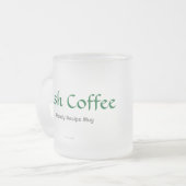 Mug de recette de café irlandais (Devant gauche)