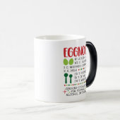 Mug de recette Eggnog (Devant droit)