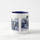 Mug de récolte de vin d'Azulejo (Centre)