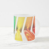 Mug de réfraction colorée arc-en-ciel (Devant droit)