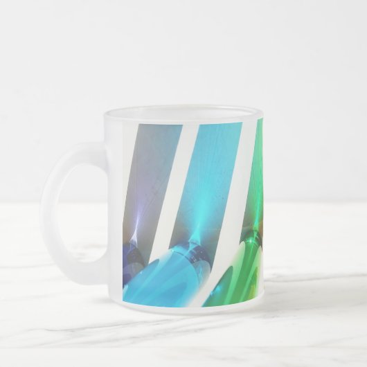 Mug de réfraction colorée arc-en-ciel (Gauche)