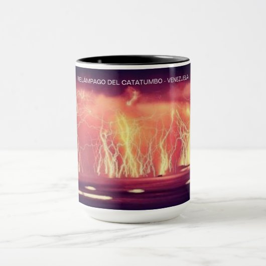 Mug de Relámpago del Catatumbo- Venezuela. (Centre)