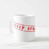 Mug de remplacement du sommeil (Devant gauche)