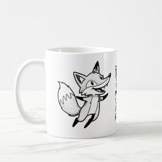Mug de renard forestier (Gauche)