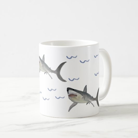 Mug de requin (Devant droit)