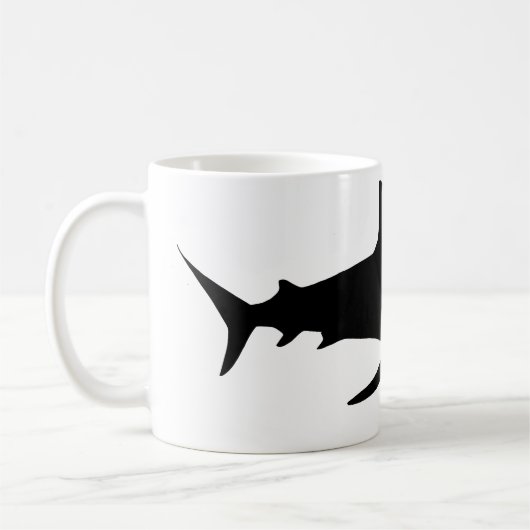 Mug de requins (plein) (Gauche)