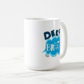 Mug de respiration profonde (Devant droit)