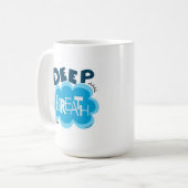Mug de respiration profonde (Devant gauche)
