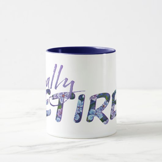 Mug de retrait de Phlox Violet (Centre)