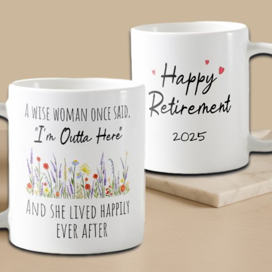 Mug de retraite pour les femmes - Drôle Inspiratio