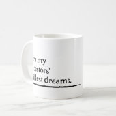 Mug de rêve de l'ancêtre (Devant gauche)