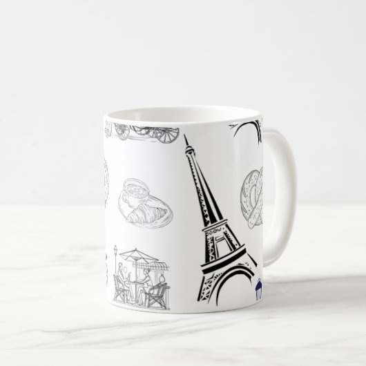 Mug de rêve parisien (Devant droit)