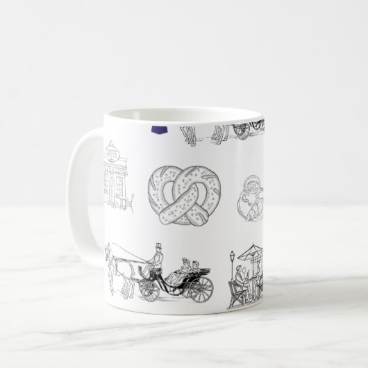 Mug de rêve parisien (Devant gauche)
