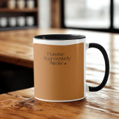 Mug de réveil agressif - Drôle Coffee Cup