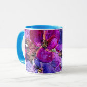 Mug de Ringer de Wallflower violet (Devant gauche)