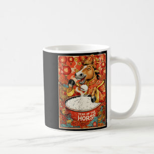 Mug De Riz de Cheval de Zodiaque Chinois