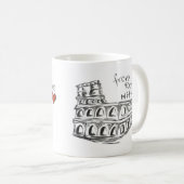 Mug De Rome avec amour (Devant droit)