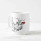 Mug De Rome avec amour (Devant gauche)