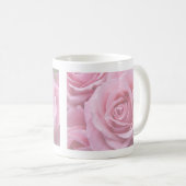 Mug de Roses teintés rose pâle (Devant droit)