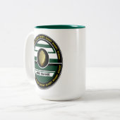 Mug de rugby à deux tons personnalisé (Devant gauche)