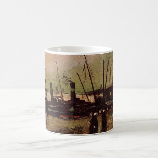 Mug De Ruijterkade à Amsterdam par Vincent van Gogh (Centre)