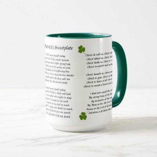 Mug de Saint Patrick (Devant droit)