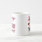 Mug de Saint Valentin avec design rétro (Centre)