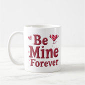 Mug de Saint Valentin avec design rétro (Gauche)
