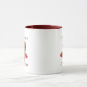 Mug de Saint-Valentin romantique (Centre)