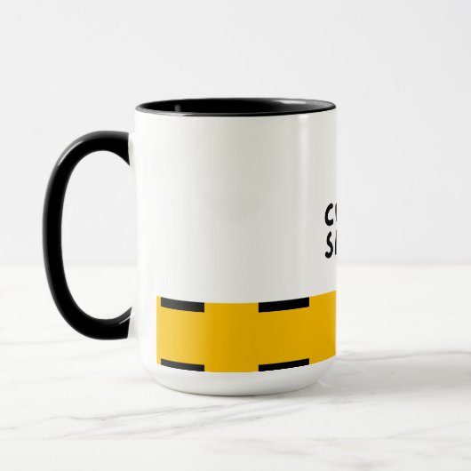 Mug de saison de câblage (points d'exclamation) (Gauche)