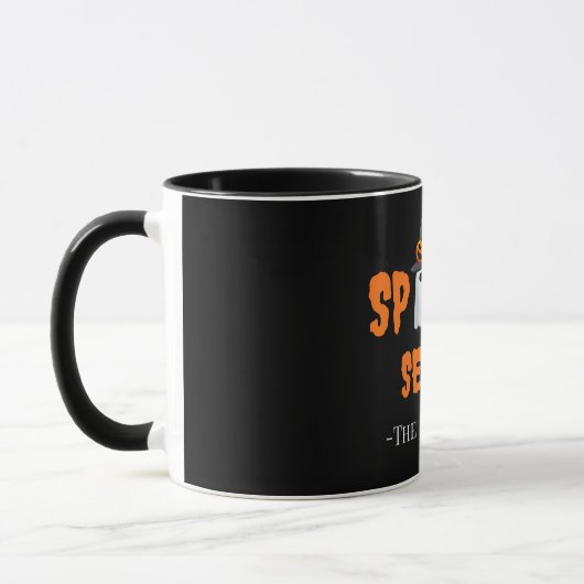 Mug de saison éffrayante - Coupe de café Halloween (Gauche)